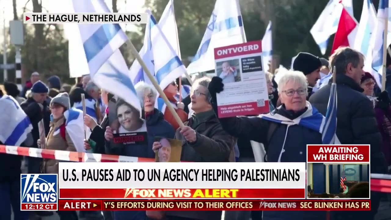 US pauses aid to UN agency after staffers accused of acting in Israel attack