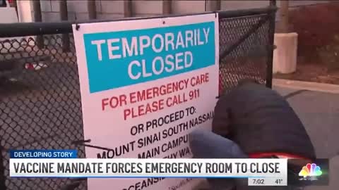 Democrat Vaccine Mandates Forced Long Beach, New York’s Only Emergency Room to Shut Down This Week