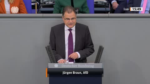 Jürgen Braun Rede vom 29.09.2022 - Proteste in Iran nach dem Tod von Jina Mahsa Amini