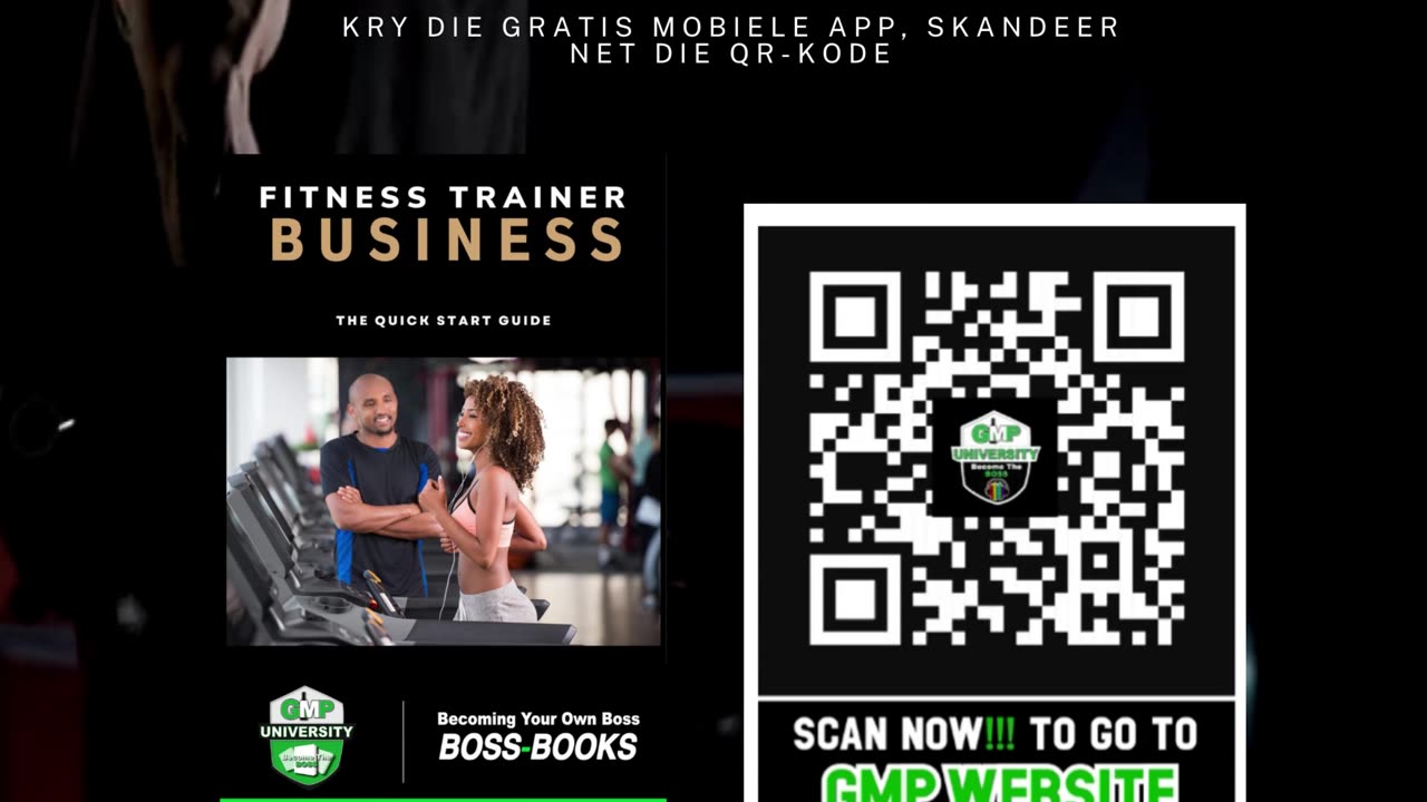 Fitness Trainer Business Ad 2 - (Afrikaans) GMP.Edu