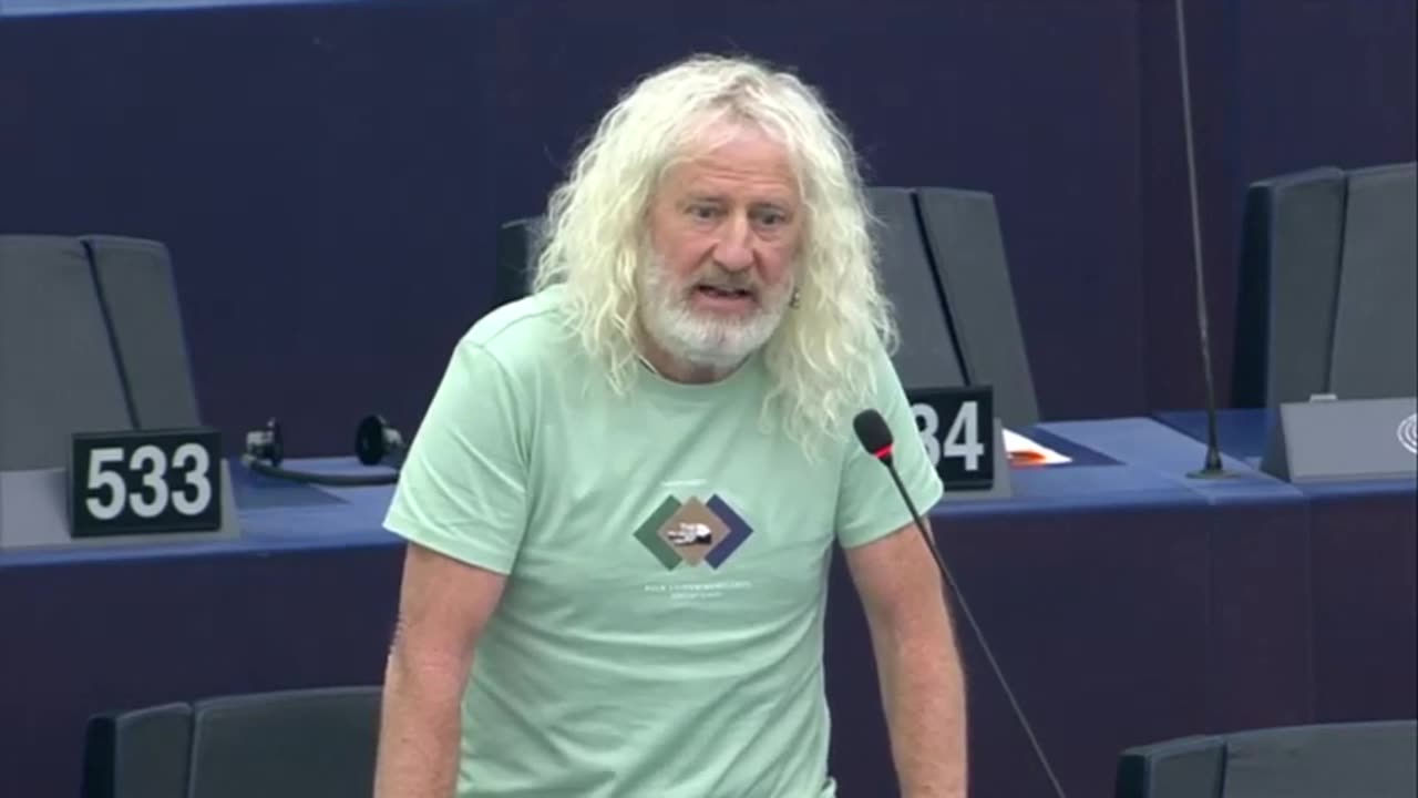 War is horrific: MEP Mick Wallace