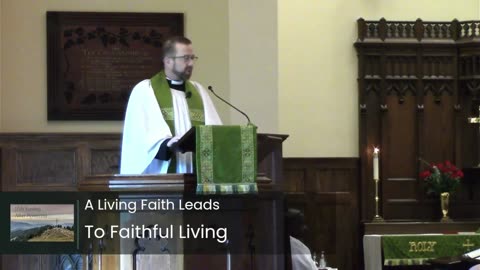 A Living Faith Leads to Faithful Living