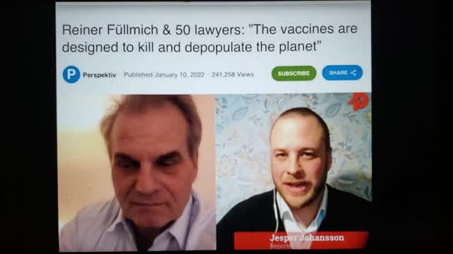 DR REINER FULLMICH & 50 LAWYERS FILE LAWSUIT AGAINST GOV