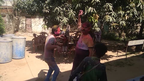 Holi dance video