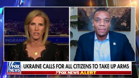 The Ingraham Angle February 25, 2022 Ukraine calls on able citizens to take up arms