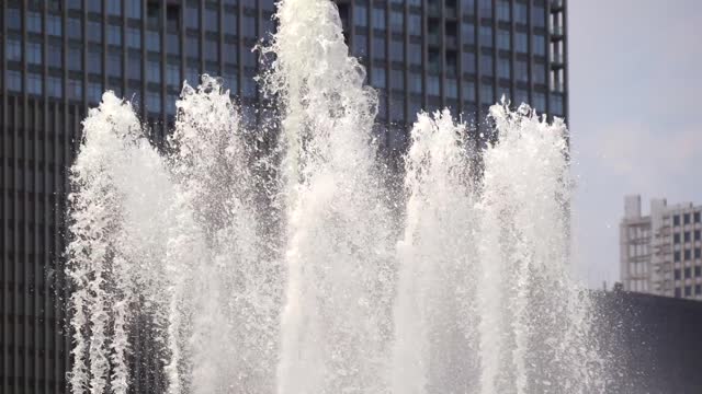 Hotel fountain