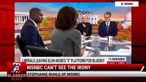 MSNBC Can't See The Irony
