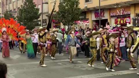 Mexicans mark festival mocking Spanish conquistadors