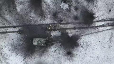Dropping Bombs on Russian Vehicles