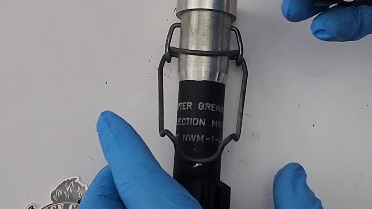 Worlds Smallest Grenade... Dutch V41A1 Rifle Grenade With MN30 Adapter