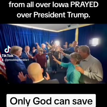 Trump before rally today