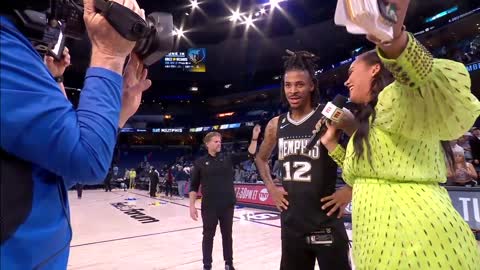 Ja Morant & the Grizzlies' Postgame Celebrations are 🔥