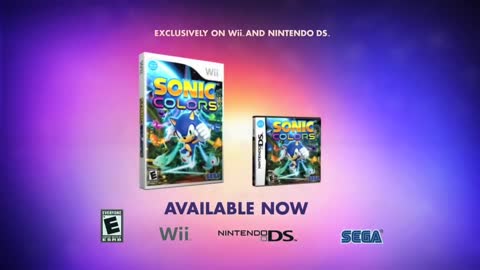 Sonic Colors TV Commercial