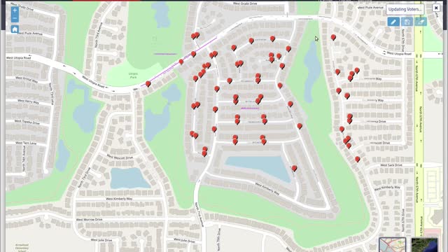 GOP Data Center - Selecting by Map