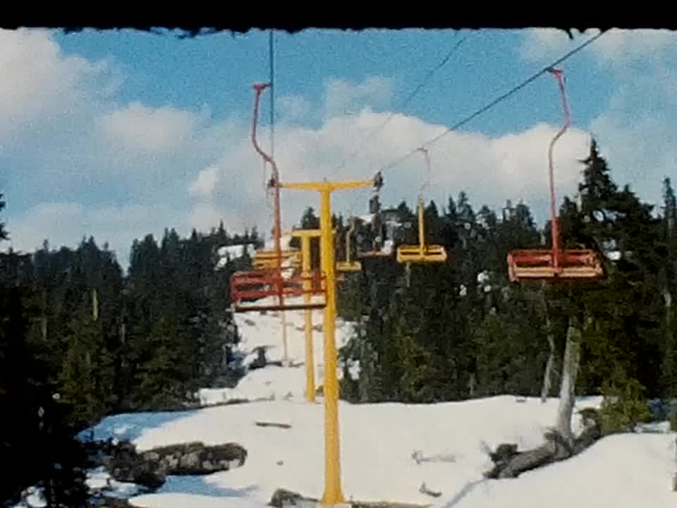 Dec 63 Haney Seymour Mountain Race Cars Skiing lift