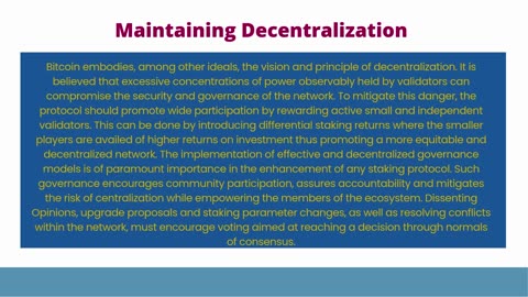 Optimizing Bitcoin Staking Protocols for Maximum Efficiency and Security