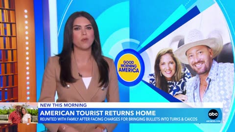 American tourists detained in Turks & Caicos returns home ABC News