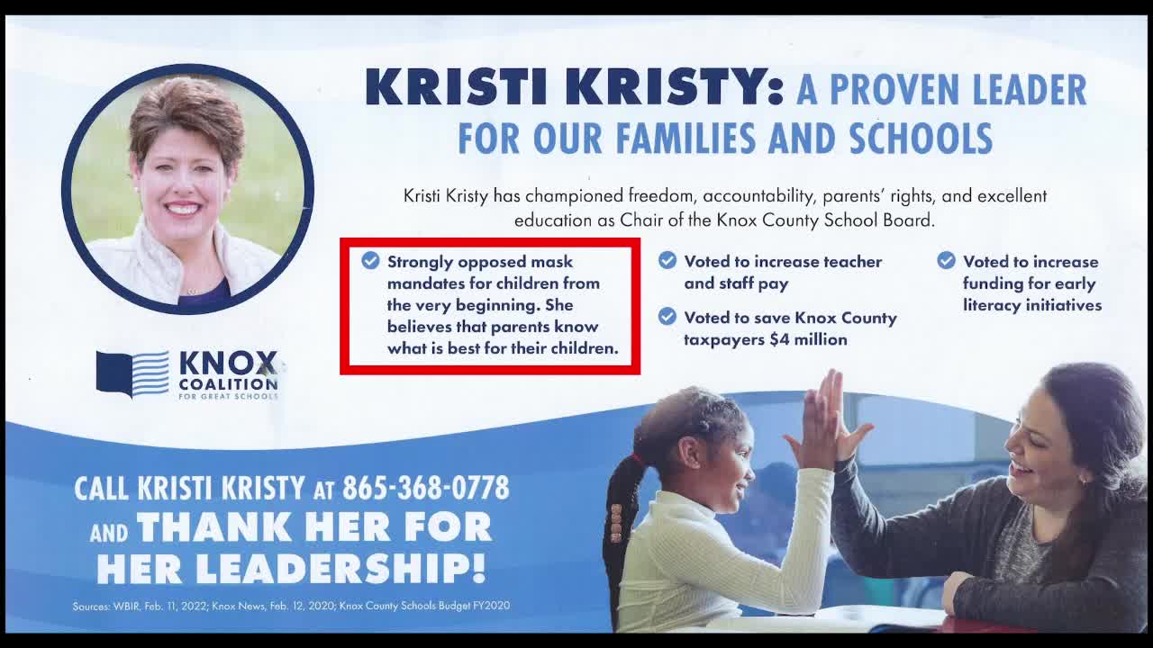 Was Kristi Kristy Really against Mask Mandate