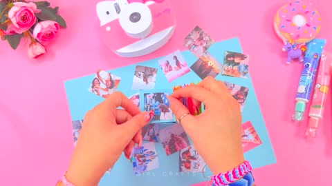 DIY HELLO KITTY INSTAX MINI PHOTO ALBUM - ORIGAMI - BFF GIFT IDEAS