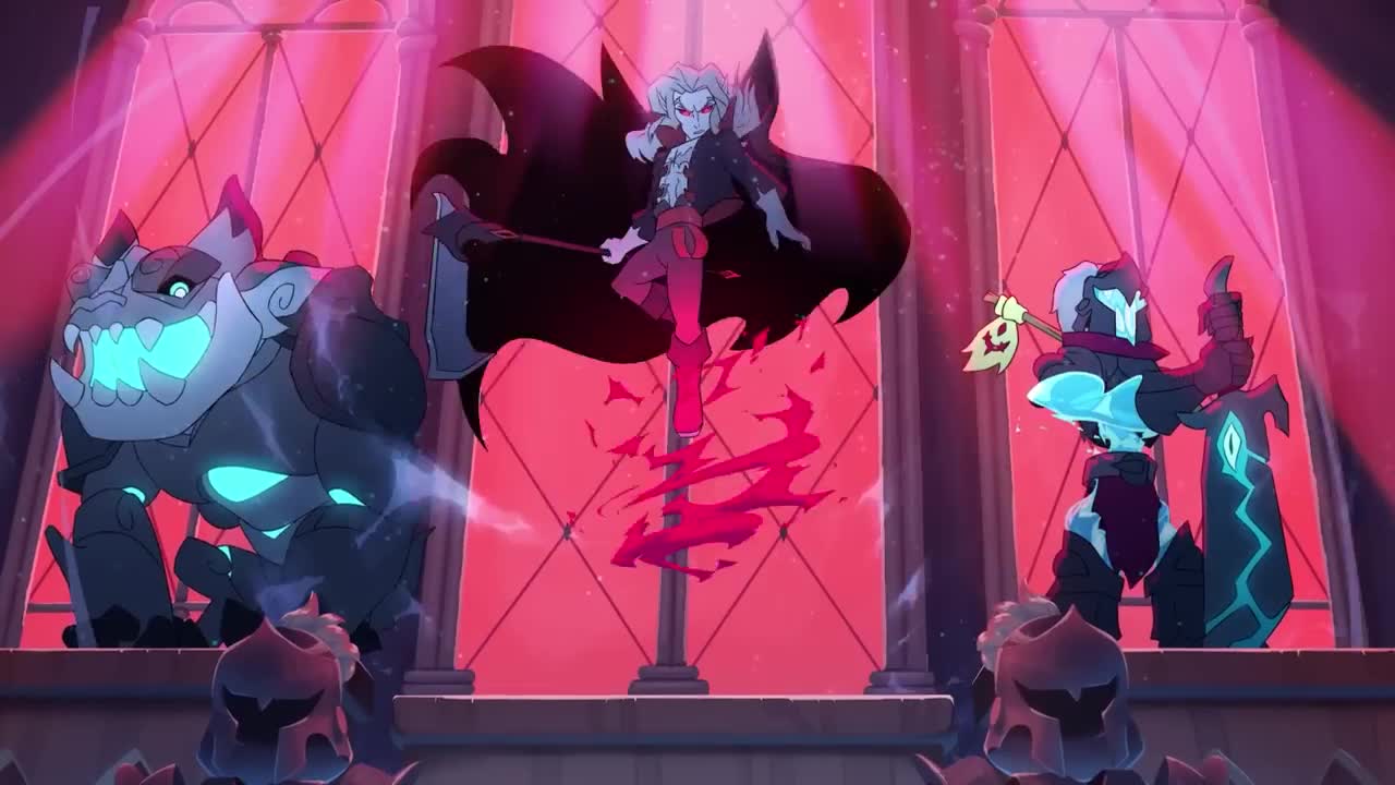 Brawlhalla - Brawlhalla-vania Simon Belmont & Alucard Launch Trailer PS4 Games