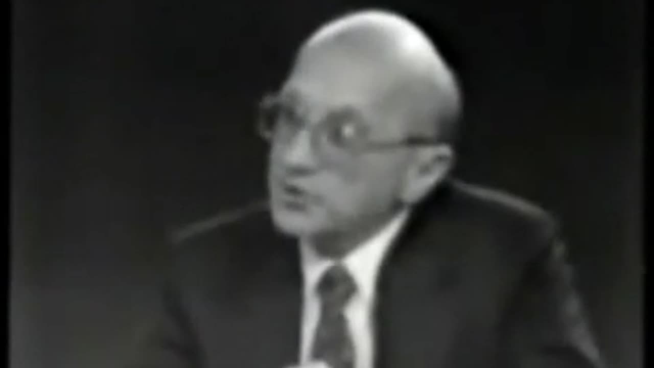 Milton Friedman Debates Naomi Klein