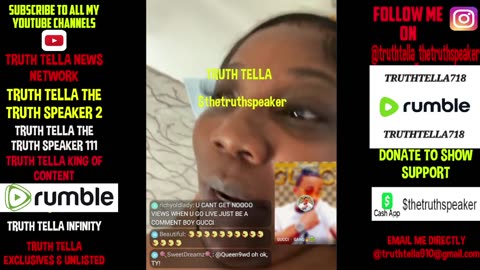 TOMIKAY SATURDAY MORNING TEACAPS THE NEWS WHILE GETTING HER MASSAGE 4/6/24