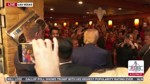 Trump Visits Cuban Bakery in Las Vegas - 10/24/24