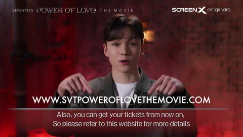 [SEVENTEEN POWER OF LOVE _ THE MOVIE] Tickets on sale NOW