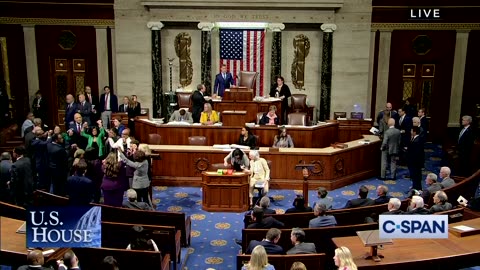 Democrats encircled Rashida Tlaib and raised their hands in unison after she was censured