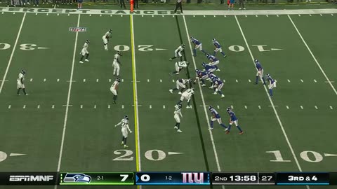 Seattle Seahawks vs. New York Giants 2023 Week 4 Game Highlights