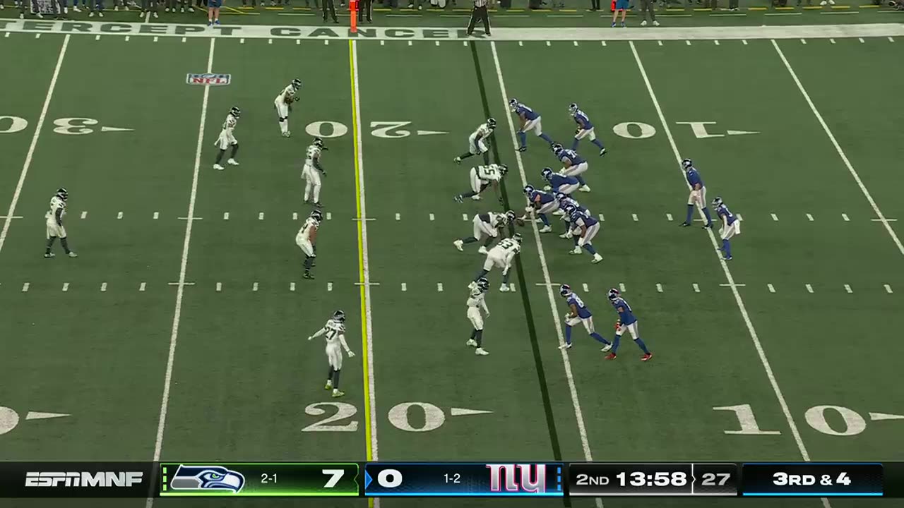 Seattle Seahawks vs. New York Giants 2023 Week 4 Game Highlights