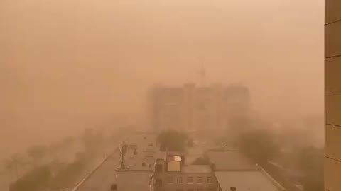 sandstorm in Russia