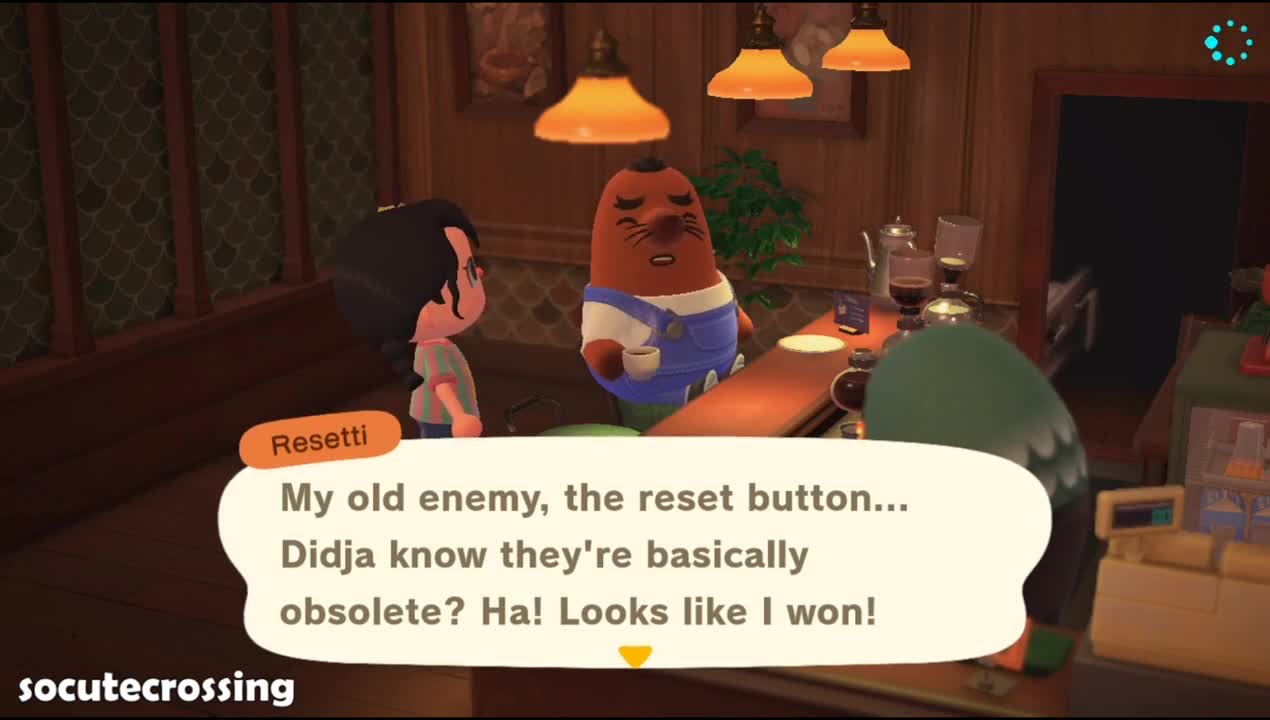 Resetti Flips Out