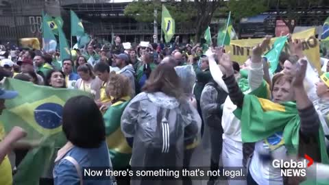 Brazil election: Bolsonaro calls on protesters to end blockades on nation's roads