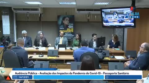 Dra Raissa Soares de Porto Seguro na Audiência da ALEB