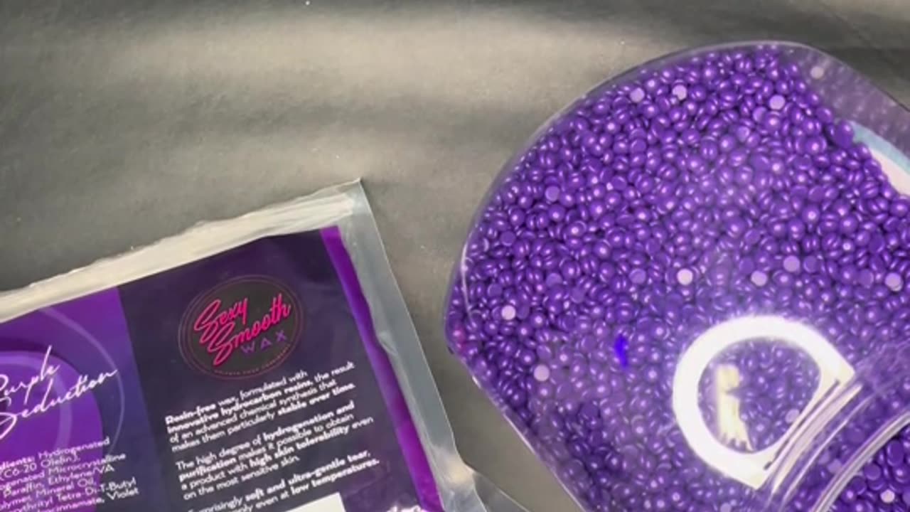 Unboxing Sexy Smooth Purple Seduction Synthetic Hard Wax