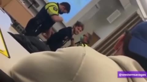 Supposedly, police arrest a student for no vaccination and no mask