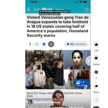 Venezuelan Gang Spreads Throughout US!