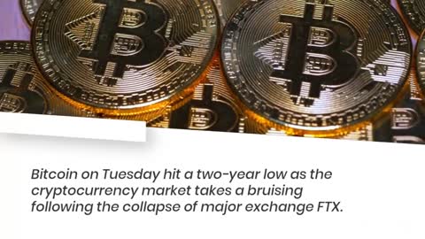 Bitcoin hits 2-year low as $1.4 trillion wiped off crypto market this year after FTX collapse