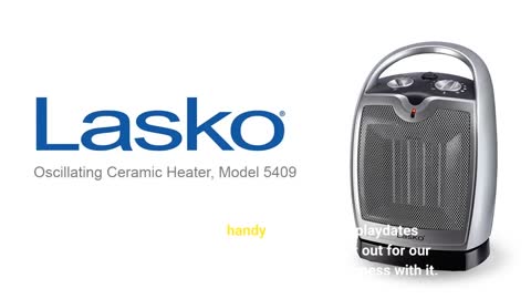 Lasko Oscillating Ceramic Space #heater for Home with-Overview