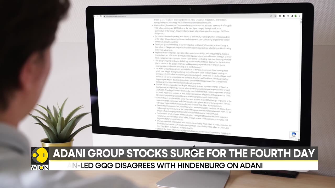 GQG Partners invests $1.87 bn in four Adani group firms - Latest English News - WION