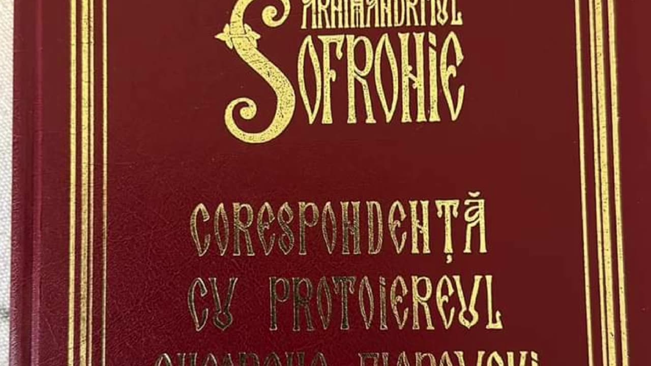 IDOLUL ecumenistilor eretici LUPUL Sofronie Saharov ADEPTUL RUGACIUNILOR IN COMUN CU ERETICII