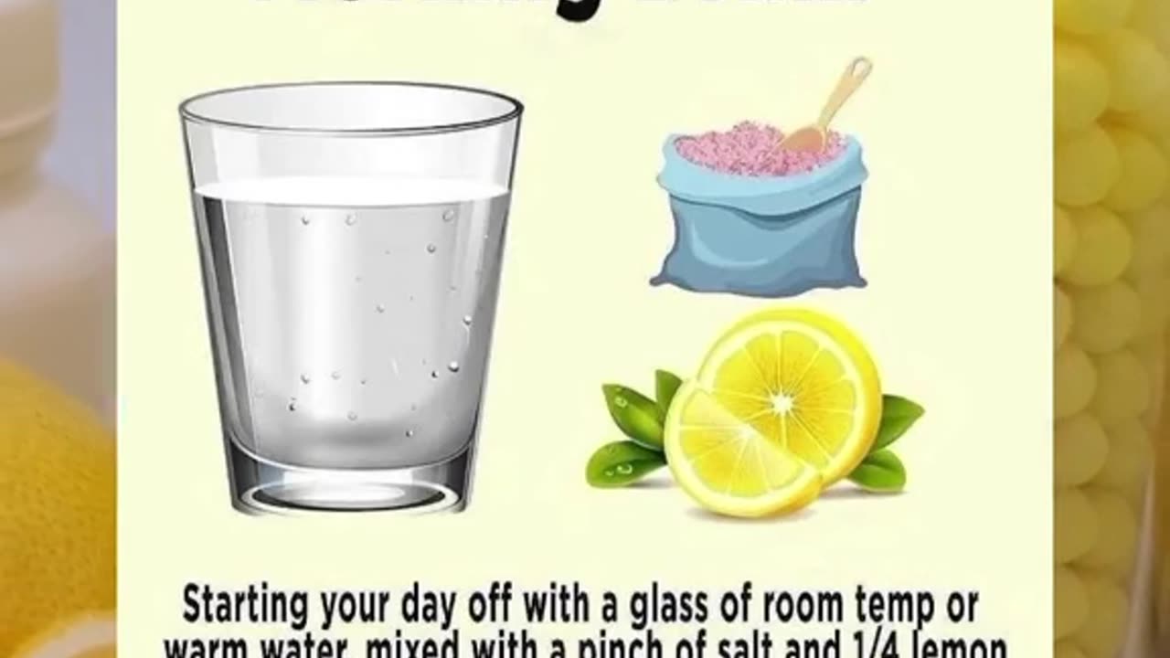 Health benefits of drinking this water every morning before you start your day