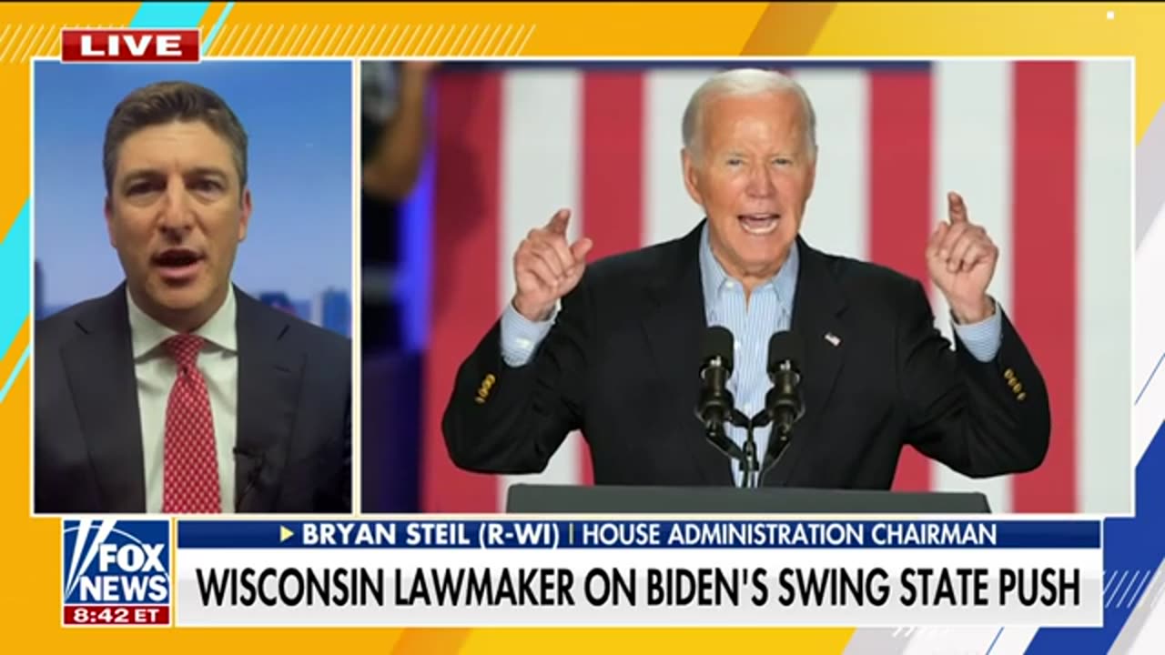 ‘PASS THE TORCH, JOE’- Rallygoer sends message to Biden Fox News