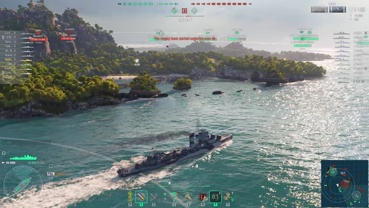 World of Warships Sims