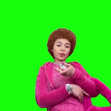 LEAKED the Green Screen North West Used to Fake Ice Spice in Her TikTok