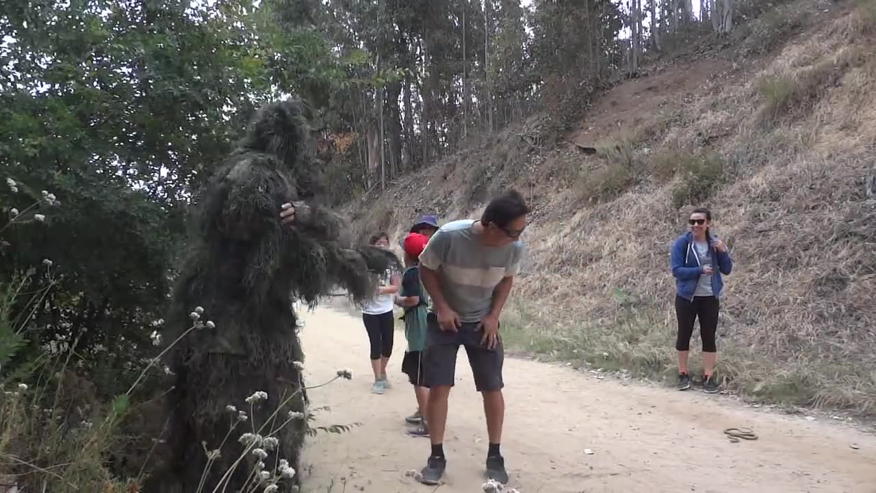 SO SCARY-BUSHMAN PRANK