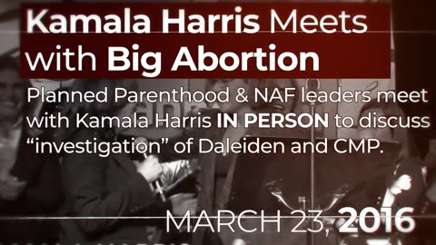 Corrupt Kamala's Big Abortion Cover-up