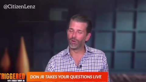 Don Jr Is Asked Who Q Is.. 👀👀👀👀👀