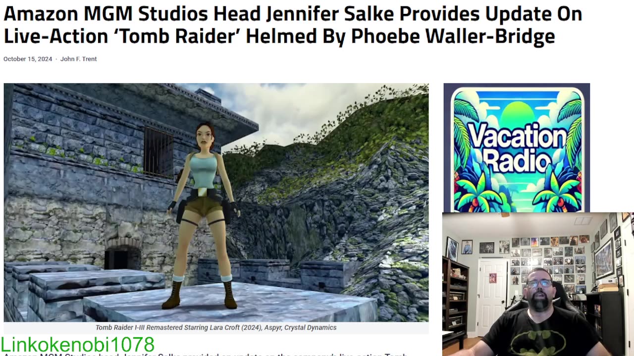 Amazon Tomb Raider Live Action Series Update